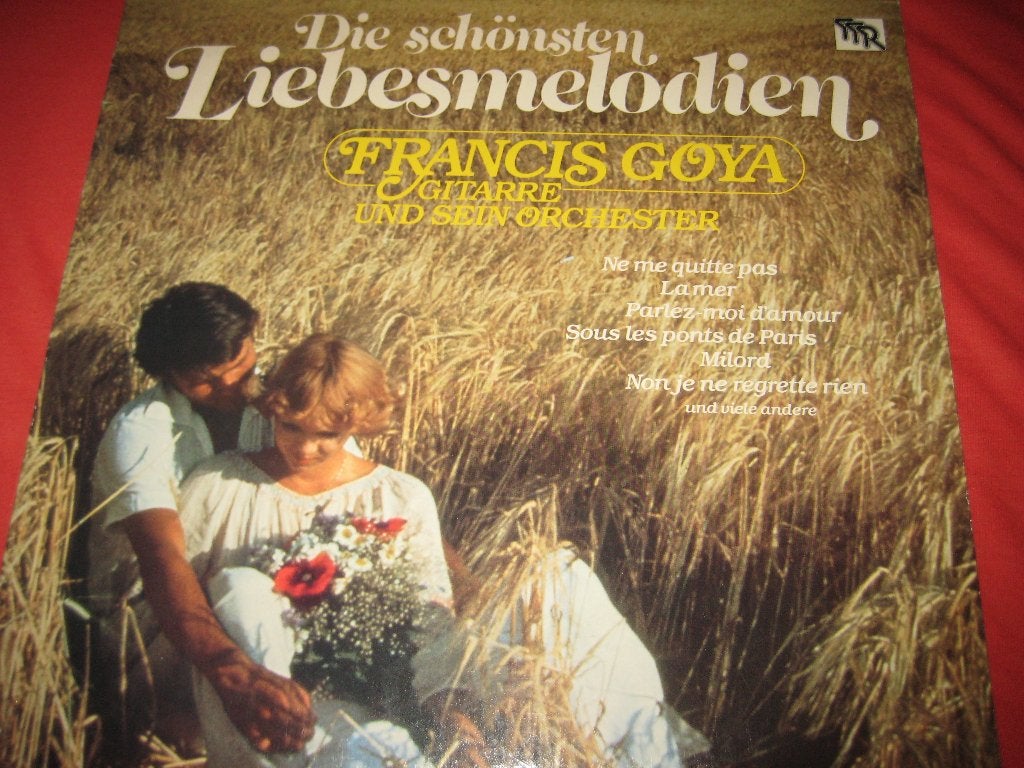 LP, Francis Goya: Die schönsten Liebesmelodien, Ophalen of Verzenden, Zo goed als nieuw, LP