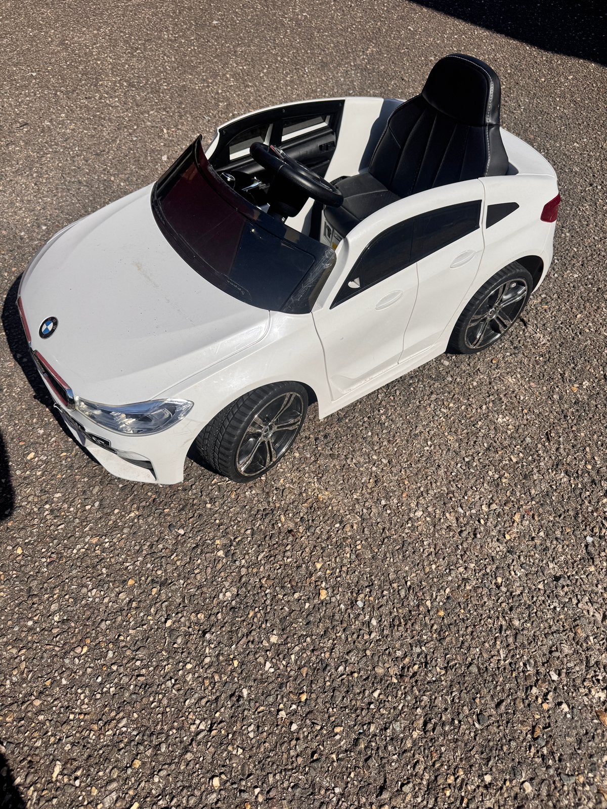 Witte BMW 6 GT speelgoed auto, Ophalen of Verzenden