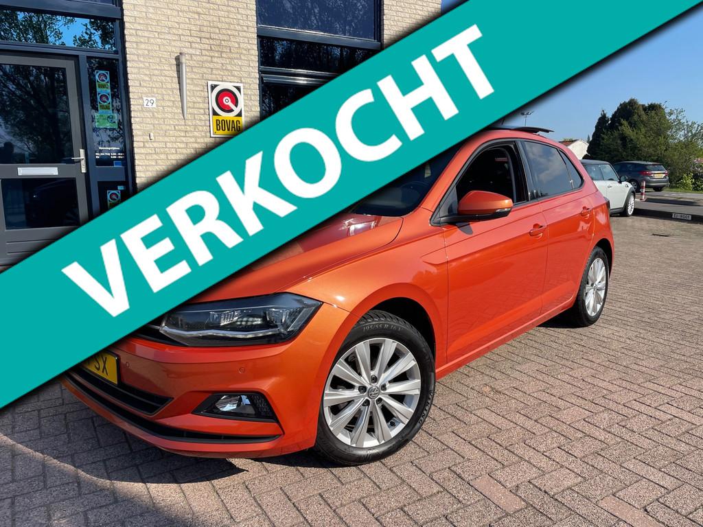 Volkswagen Polo 1.0 TSI Comfortline- automaat-panodak-NAP, Gebruikt, Euro 6, 49 €/maand, Origineel Nederlands