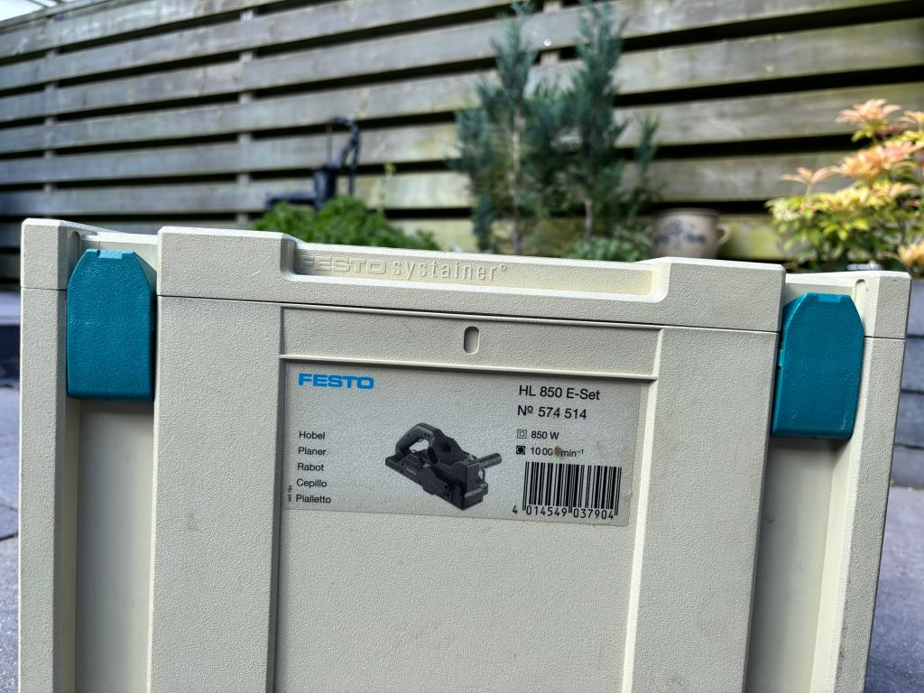 Te koop Festool elektrische schaafmachine, Ophalen, Zo goed als nieuw, Elektrisch