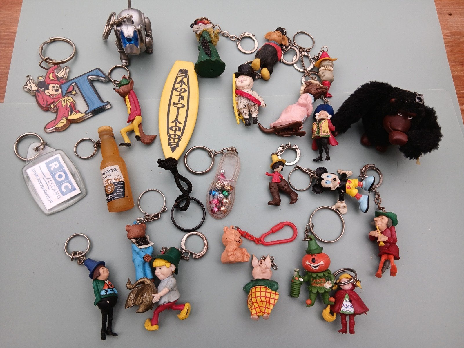 Grote collectie sleutelhangers - Diverse figuren, Ophalen of Verzenden, Gebruikt, Overige typen