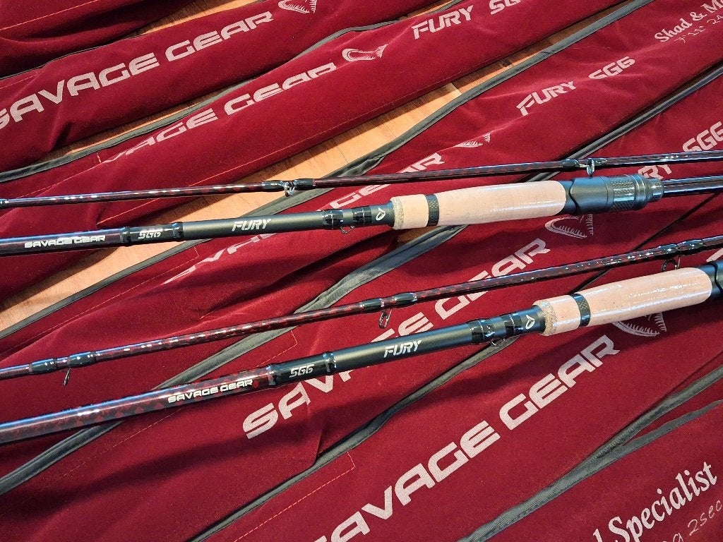 SG6 Fury Shad & Metal Specialist hengels...TOP stokken!, Tinstraat, Savage Gear, Werphengel, Nieuw