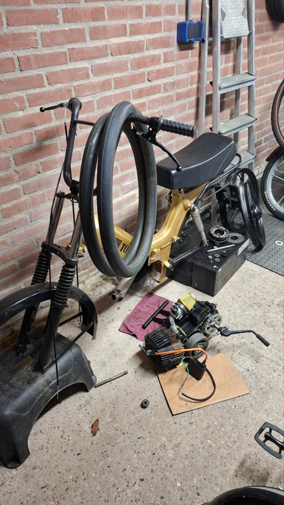 50cc projeckt tomos ( goede staat ), Ophalen