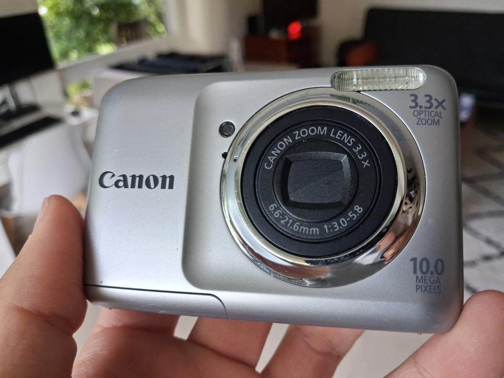 Canon PowerShot A800 - 10 MP, 3.3x Zoom, Gebruikt, Canon, Compact, Ophalen of Verzenden