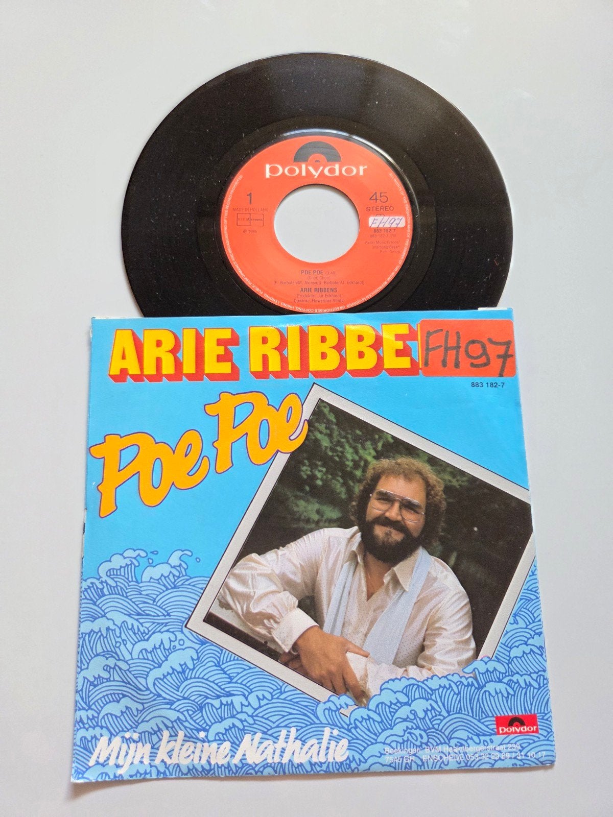 Arie Ribbens - Poe Poe, Gebruikt, 7 inch, Single, Ophalen of Verzenden