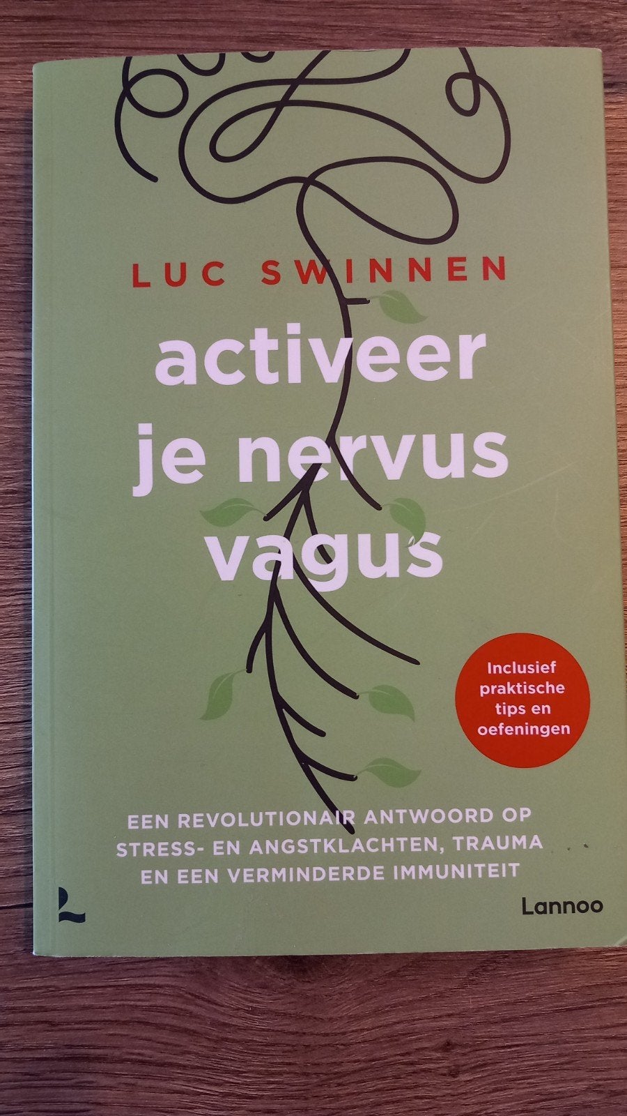 Activeer je nervus vagus , ZGAN , Luc Swinnen, Boeken, Ophalen of Verzenden, Zo goed als nieuw, Luc Swinnen