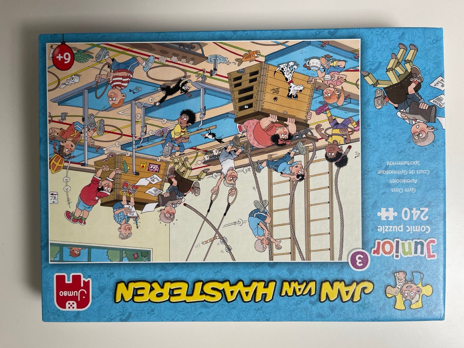 Jan van Haasteren Apenkooien 240 stuks, Ophalen of Verzenden, Minder dan 500 stukjes, Zo goed als nieuw