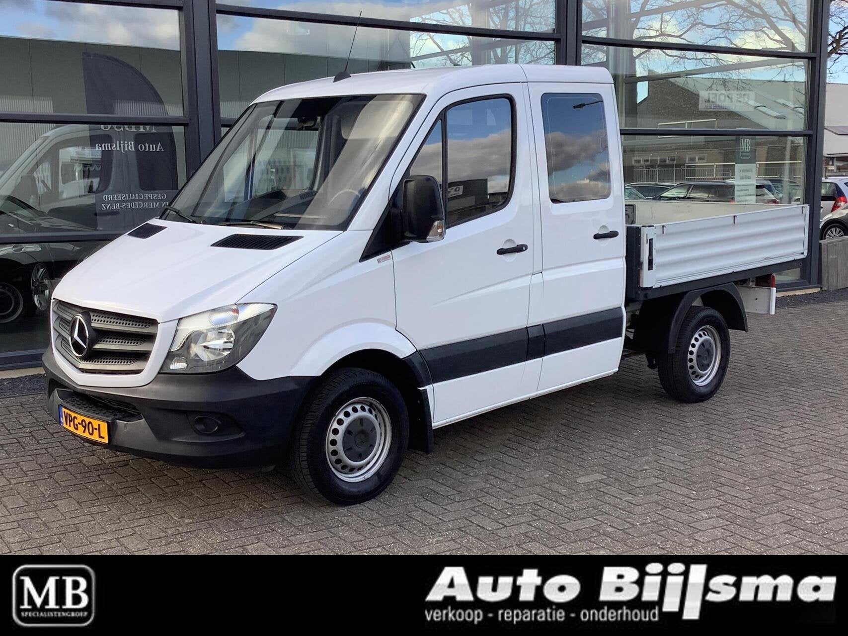 Mercedes Sprinter bestel 316 2.2 CDI 325 DC open laadbak/pic, Auto's, Euro 5, Gebruikt, 4 cilinders, 2000 kg