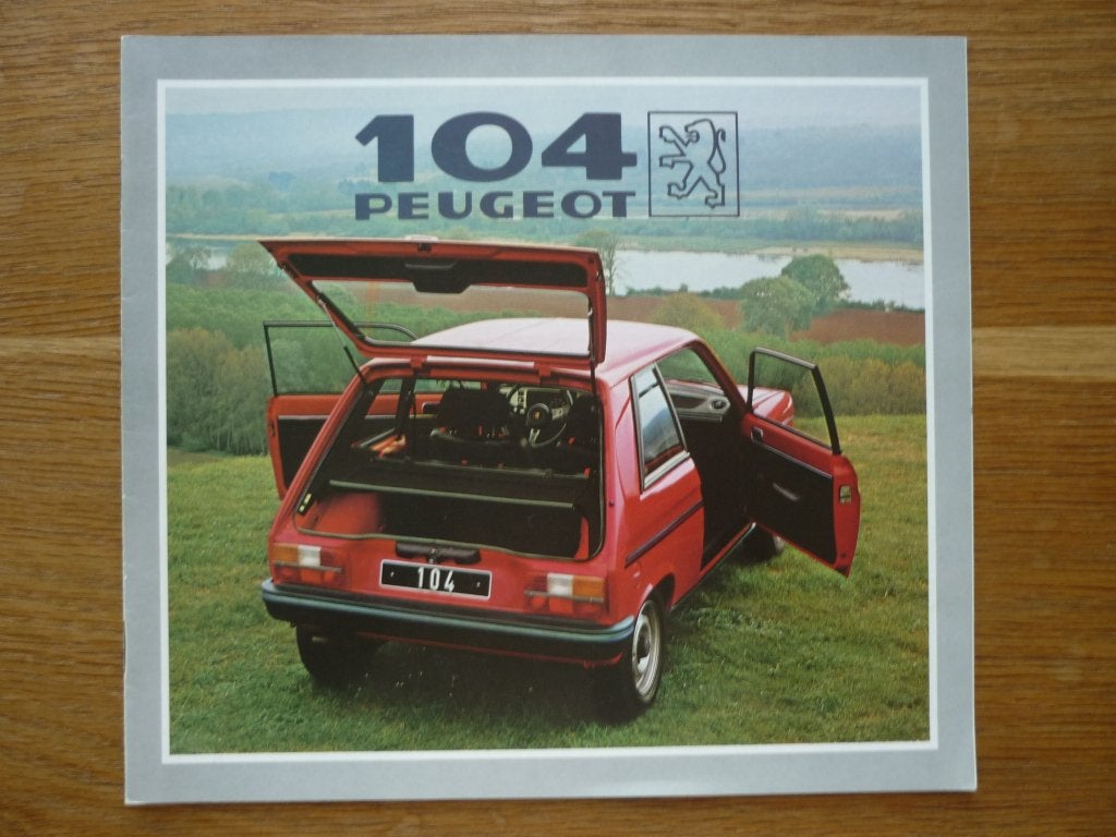 Peugeot 104 ZL/ZS (1982), Ophalen of Verzenden, Nieuw, Peugeot