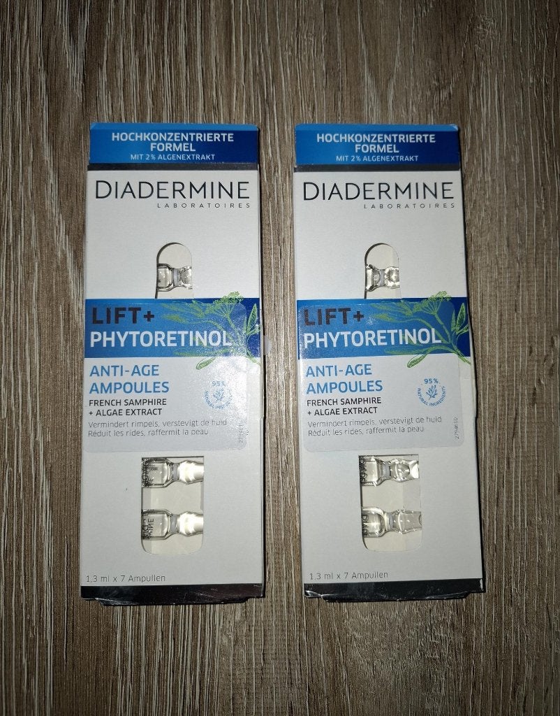 Diadermine Lift+ Phytoretinol Anti-Age Ampullen ( (advr 291), Ophalen of Verzenden, Nieuw, Gehele gezicht, Verzorging