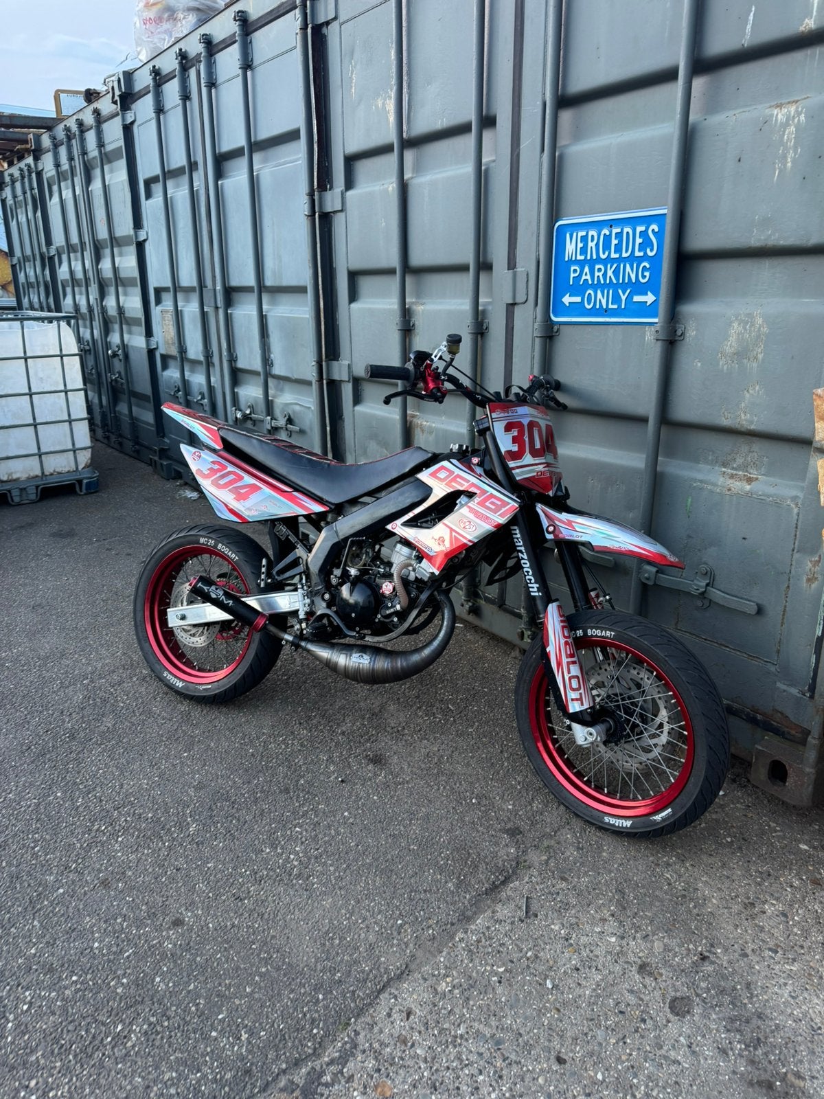 Full custom derbi drd racing kappen set, Ophalen of Verzenden, Zo goed als nieuw