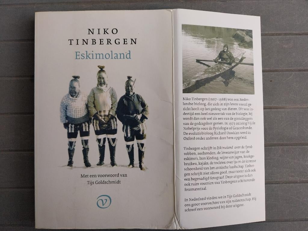 Niko Tinbergen - Eskimoland (voorwoord Tijs Goldschmidt), Ophalen of Verzenden, Gelezen, Europa