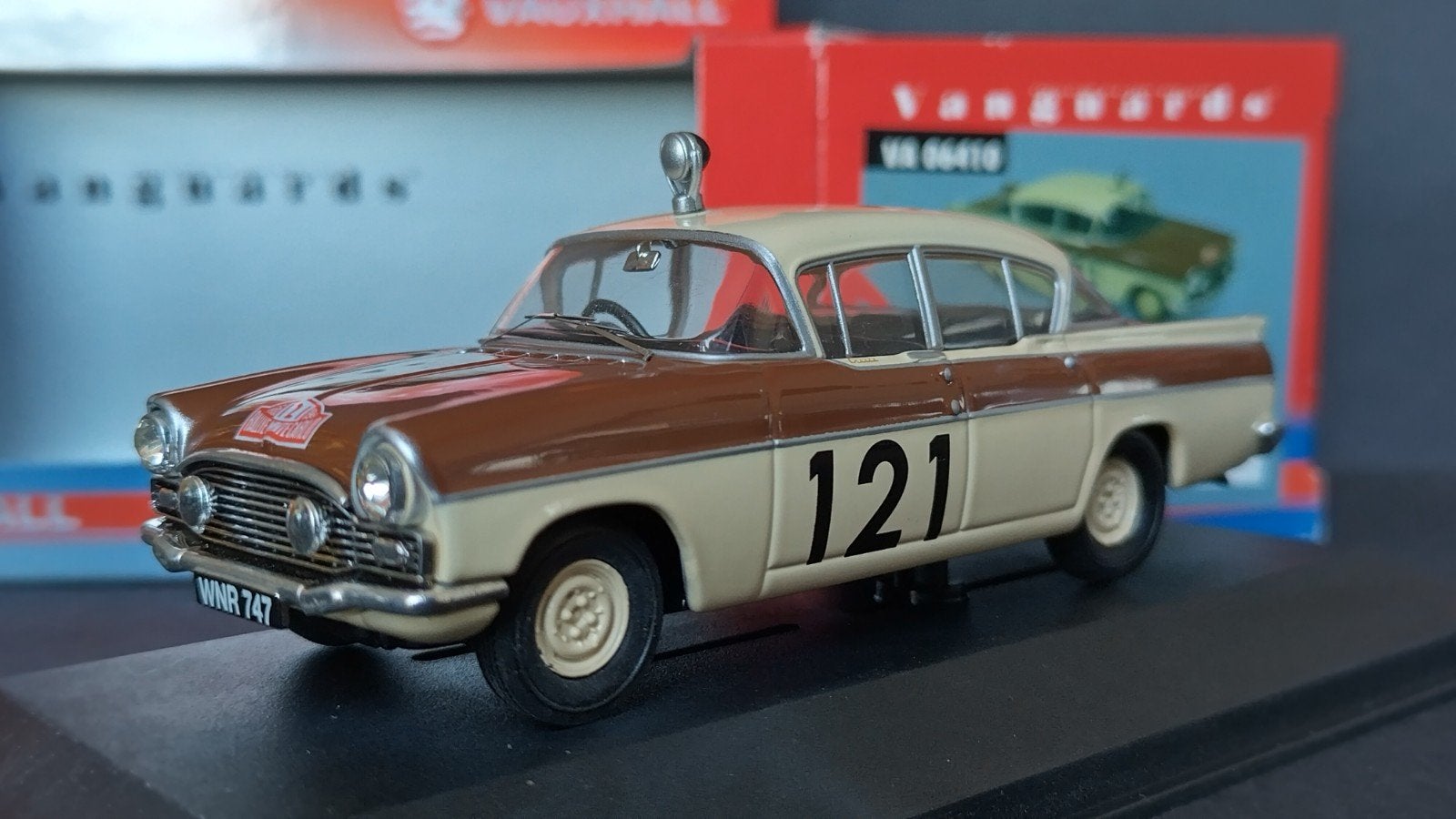 Vauxhall Cresta rally Monte Carlo 1:43 Vanguards Pol, Hobby en Vrije tijd, Modelauto's | 1:43, Nieuw, Auto, Vanguards, Verzenden