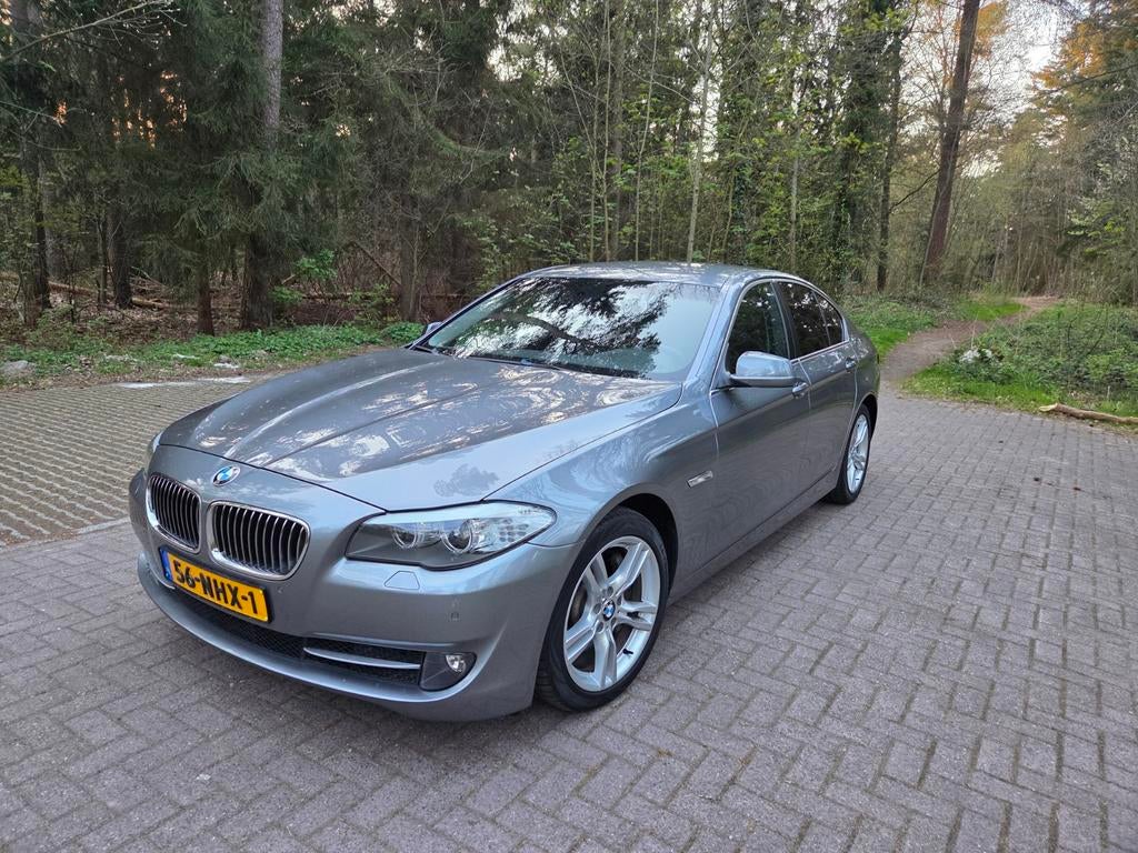 BMW 5 serie 528i High Executive 6 cilinder | Sportautomaat, Auto's, Achterwielaandrijving, Zwart, 2000 kg, 2996 cc