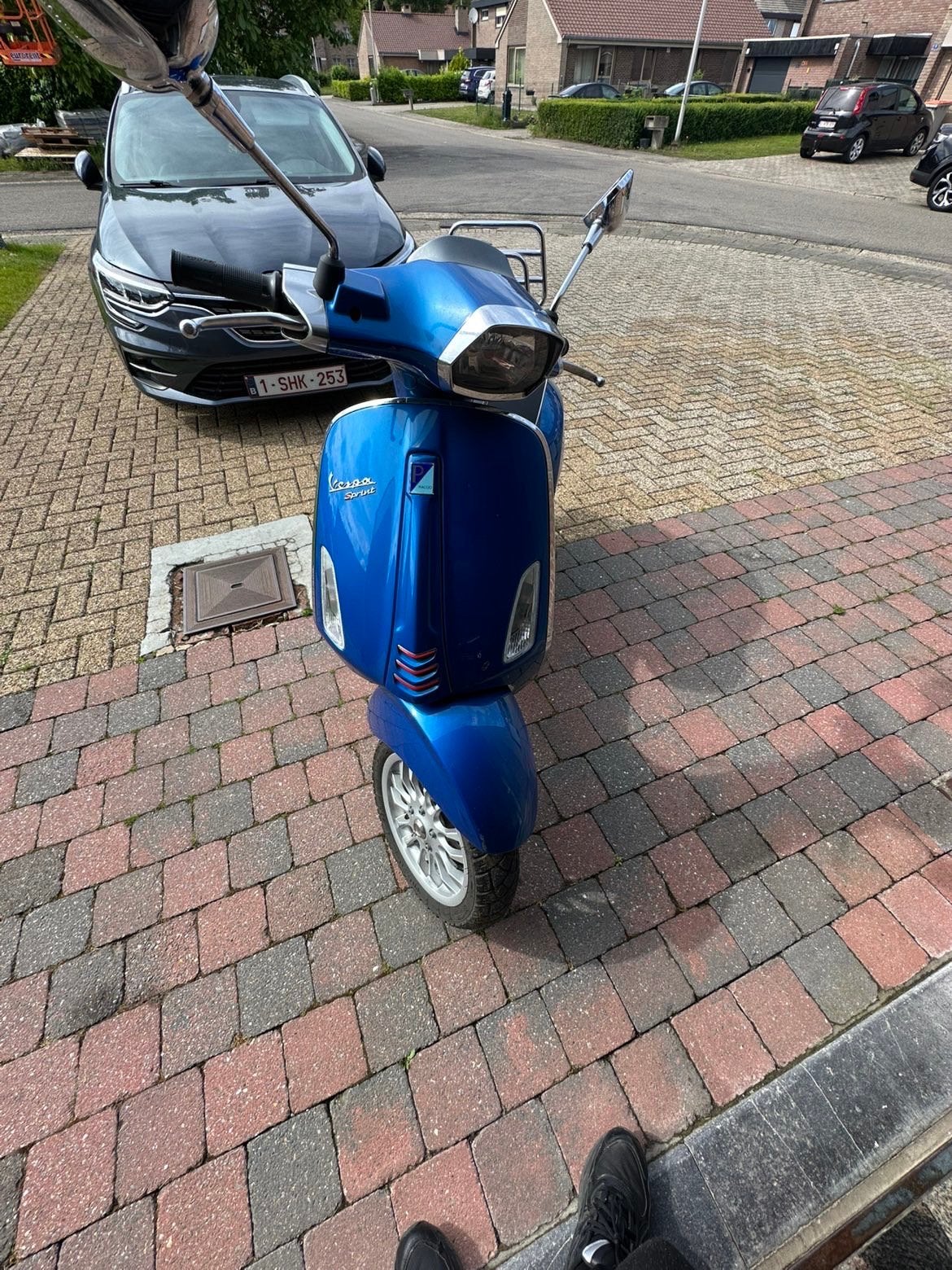 Vespa sprint 2 takt, Ophalen, Zo goed als nieuw, Benzine