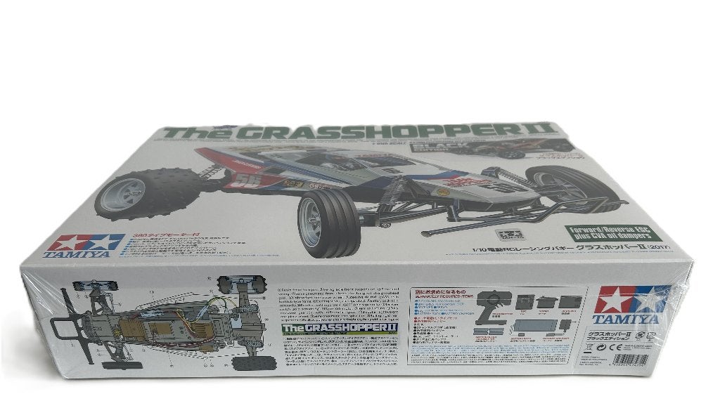Tamiya 1:10 RC Grasshopper II Black Edition 47471, Elektro, Verzenden, Auto offroad, Nieuw
