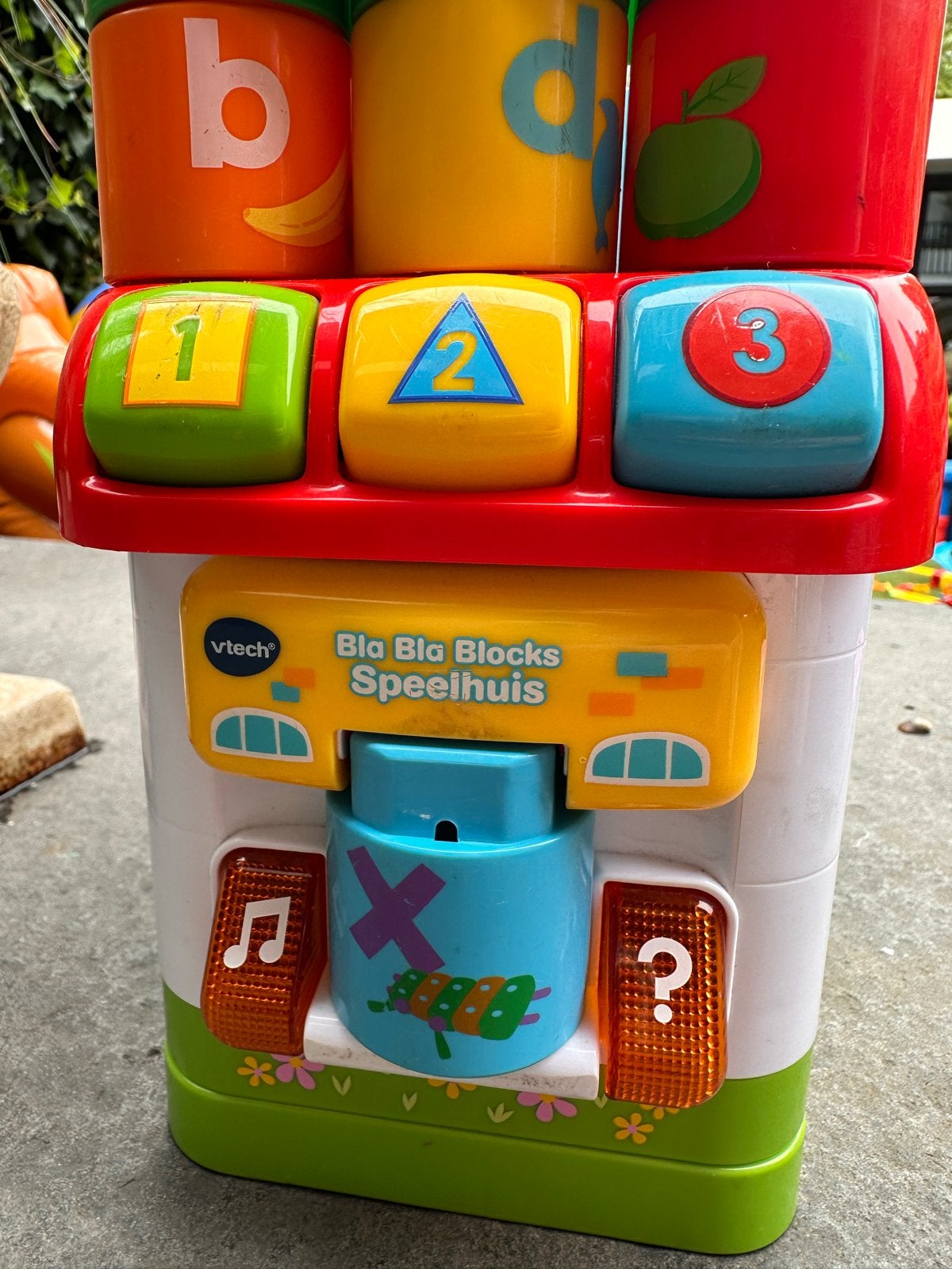 VTech Bla Bla Blocks Speelhuis met extra blokken, Ophalen of Verzenden, Gebruikt, Overige merken