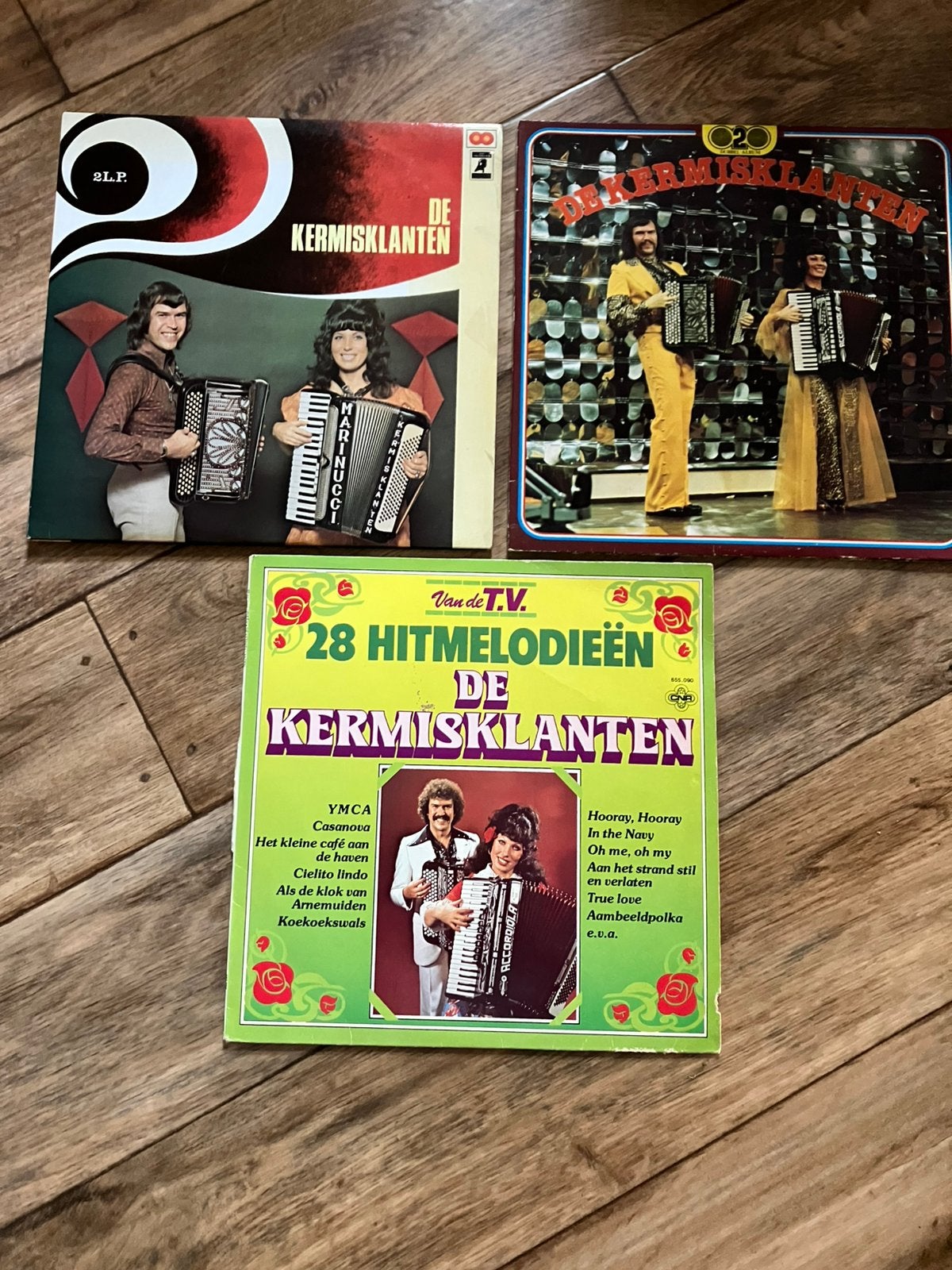 5 Lp’s Kermisklanten, Ophalen of Verzenden, Zo goed als nieuw, 12 inch, Levenslied of Smartlap
