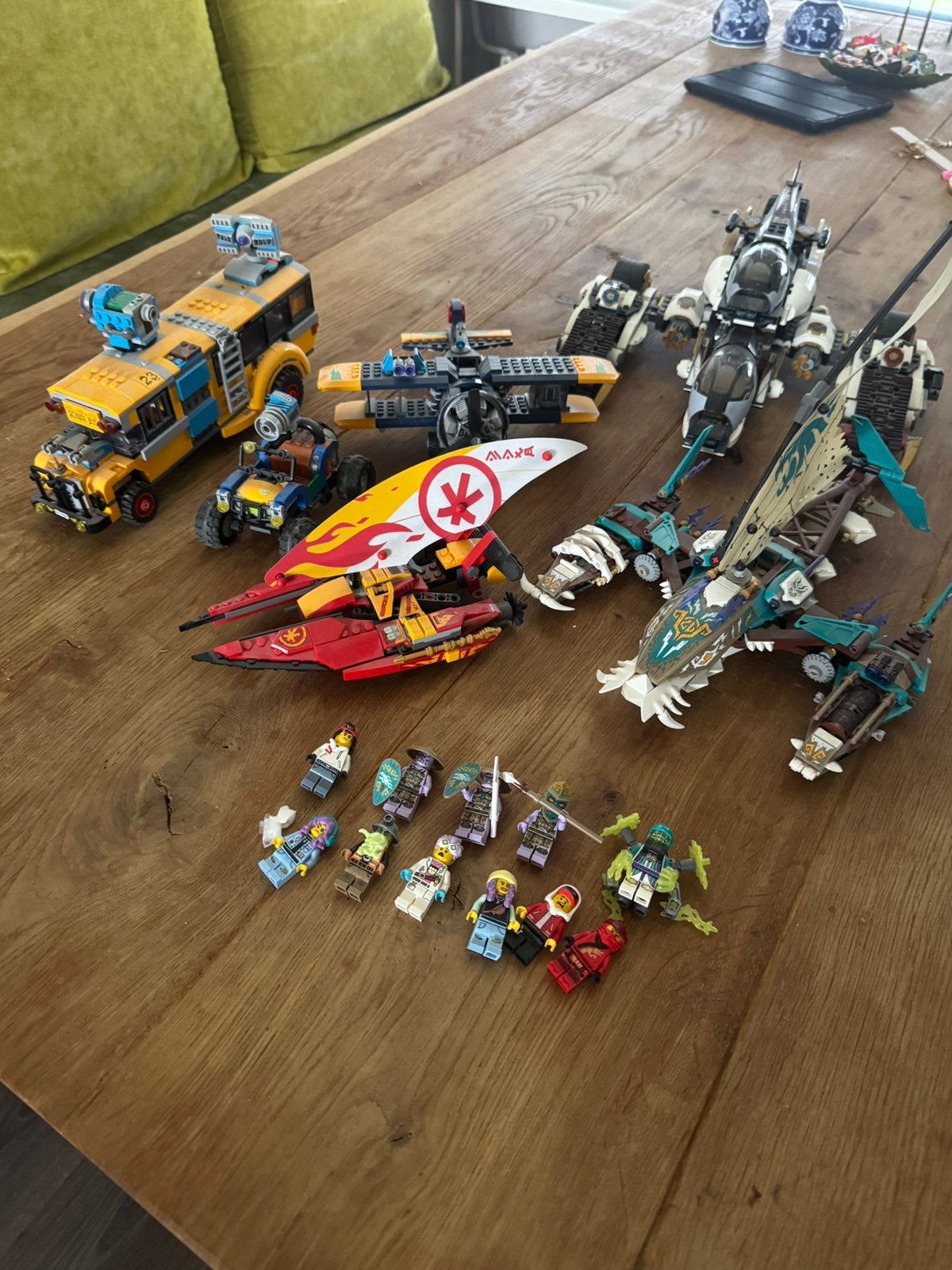 Lego groot pakket ninjago en hidden side, Ophalen of Verzenden, Zo goed als nieuw