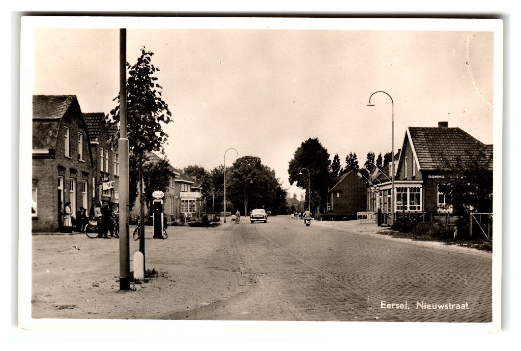 Eersel, Nieuwstraat, Ophalen of Verzenden, 1940 tot 1960, Gelopen, Noord-Brabant