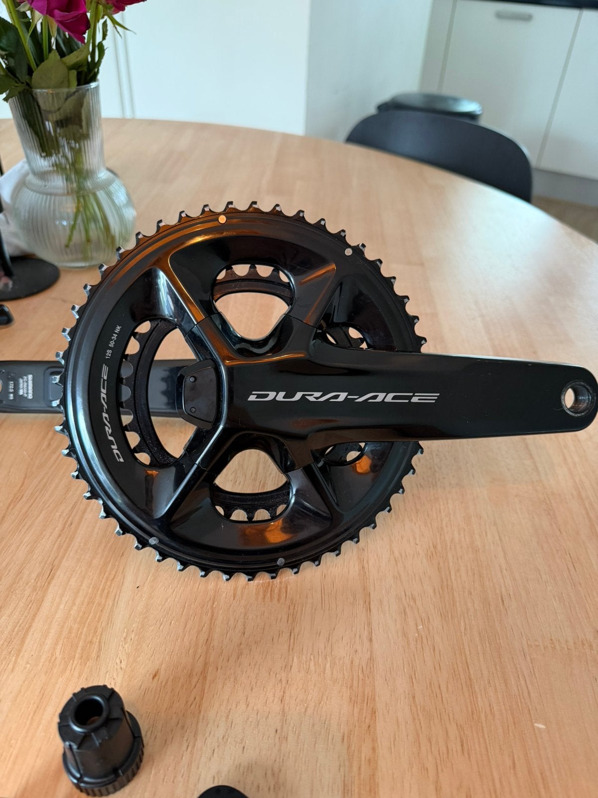 Shimano Dura Ace dubbelzijdige powermeter, Fietsen en Brommers, Fietsonderdelen, Ophalen of Verzenden, Zo goed als nieuw, Racefiets