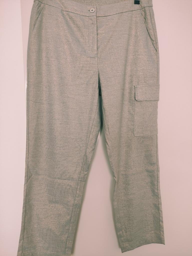 Broek beige gold maat 44 Norah, Beige, Maat 42/44 (L), Nieuw, Ophalen of Verzenden