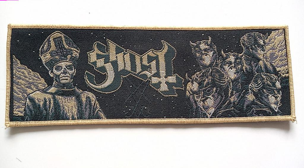 Ghost prachtige Papa  Emeritus strip patch g215 limited edi., Verzenden, Nieuw, Kleding
