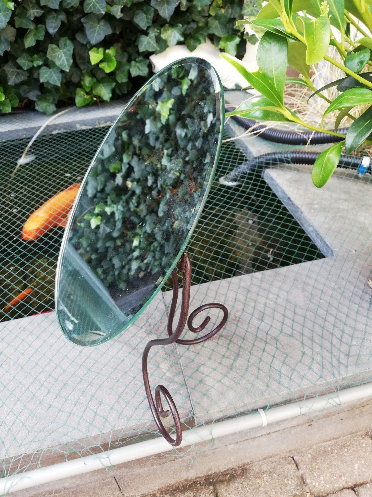 Vintage Ikea Myken make-upspiegel, vrijstaande kantelspiegel, Ophalen of Verzenden