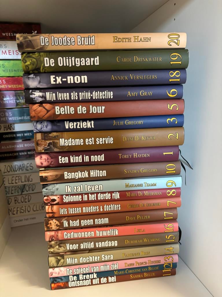 19 Nieuwe Boeken - waargebeurde verhalen, Boeken, Biografieën, Ophalen of Verzenden, Nieuw, Overige