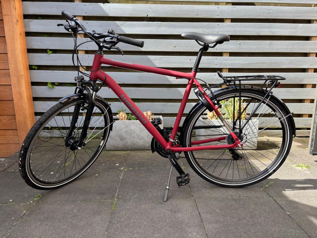 Winora Domingo 21- (Zo goed als) nieuw!, 28 inch, Vering, Velgrem, Zo goed als nieuw
