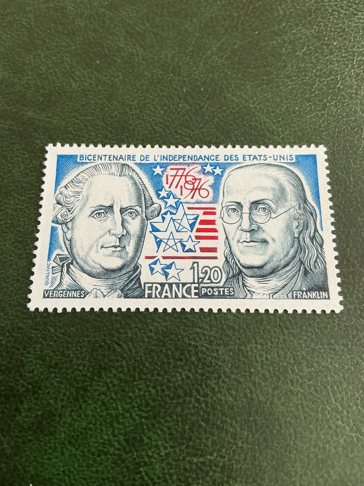 Frankrijk 1976: independance US, Verzenden, Postfris