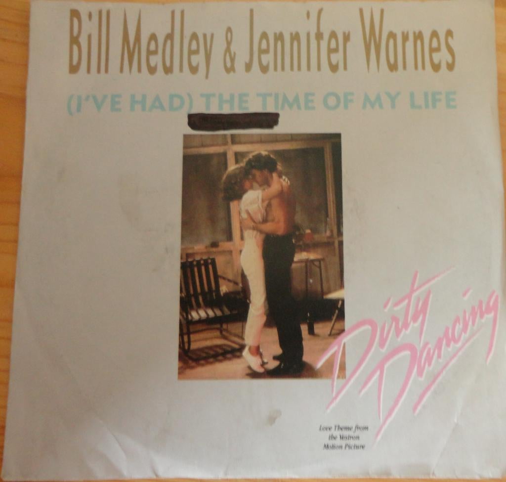 Bill Medley &Jennifer Warnes (I've had) the time of my live, Cd's en Dvd's, Vinyl Singles, Gebruikt, 7 inch, Single, Ophalen of Verzenden