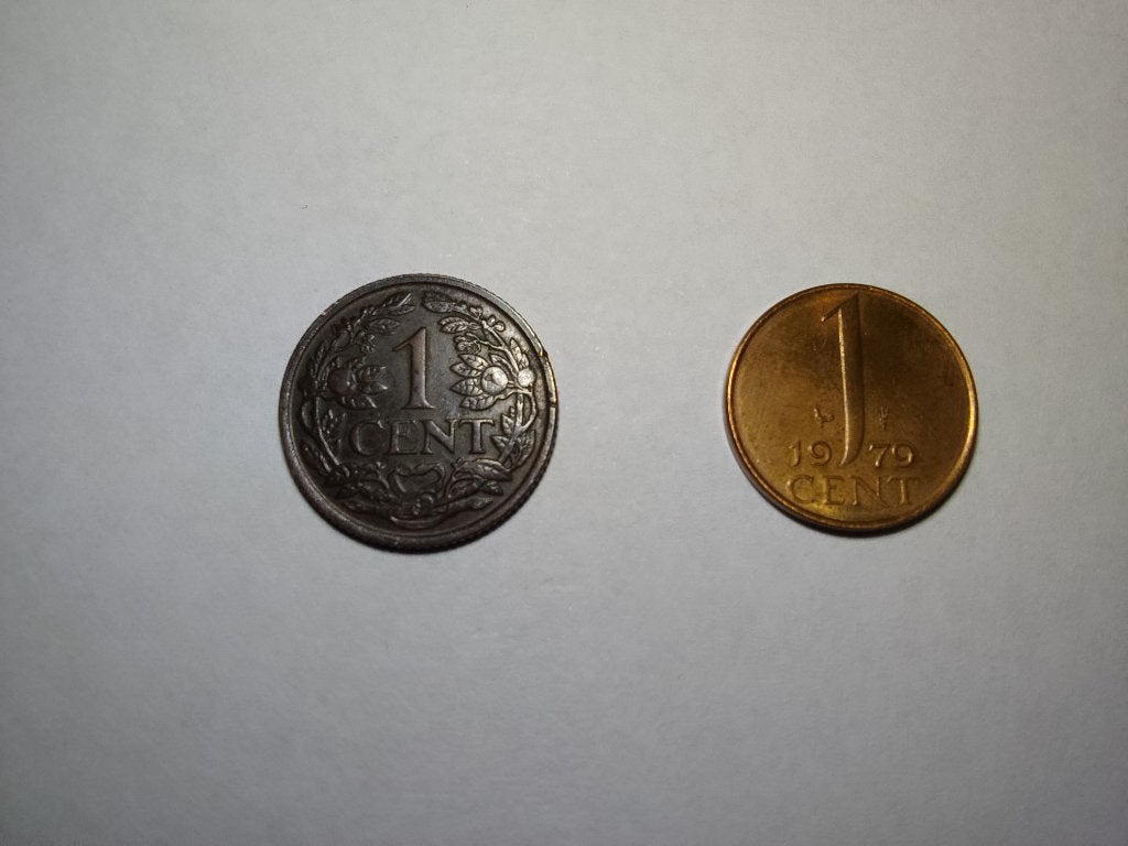 Bronzen munt 1 cent 1941, Ophalen, Koningin Wilhelmina, Overige waardes, Losse munt