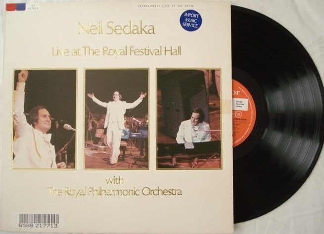 Neil Sedaka - Live at the Royal Festival Hall, LP, Gebruikt, Ophalen of Verzenden, 12 inch