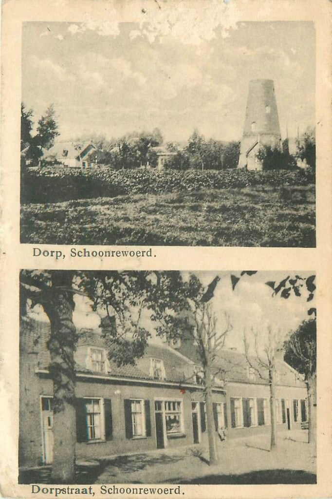 702-077-021 Schoonrewoerd, Verzenden, Voor 1920, Utrecht