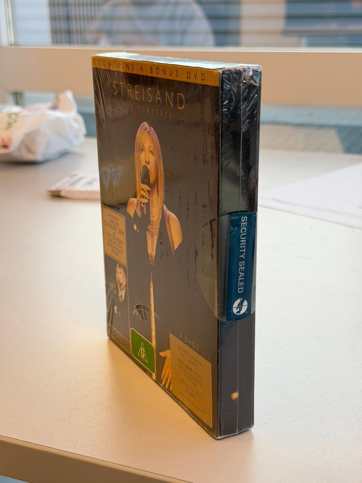 Barbra Streisand The Concerts 3 DVD Box Nieuw Sealed, Alle leeftijden, Ophalen of Verzenden, Nieuw in verpakking