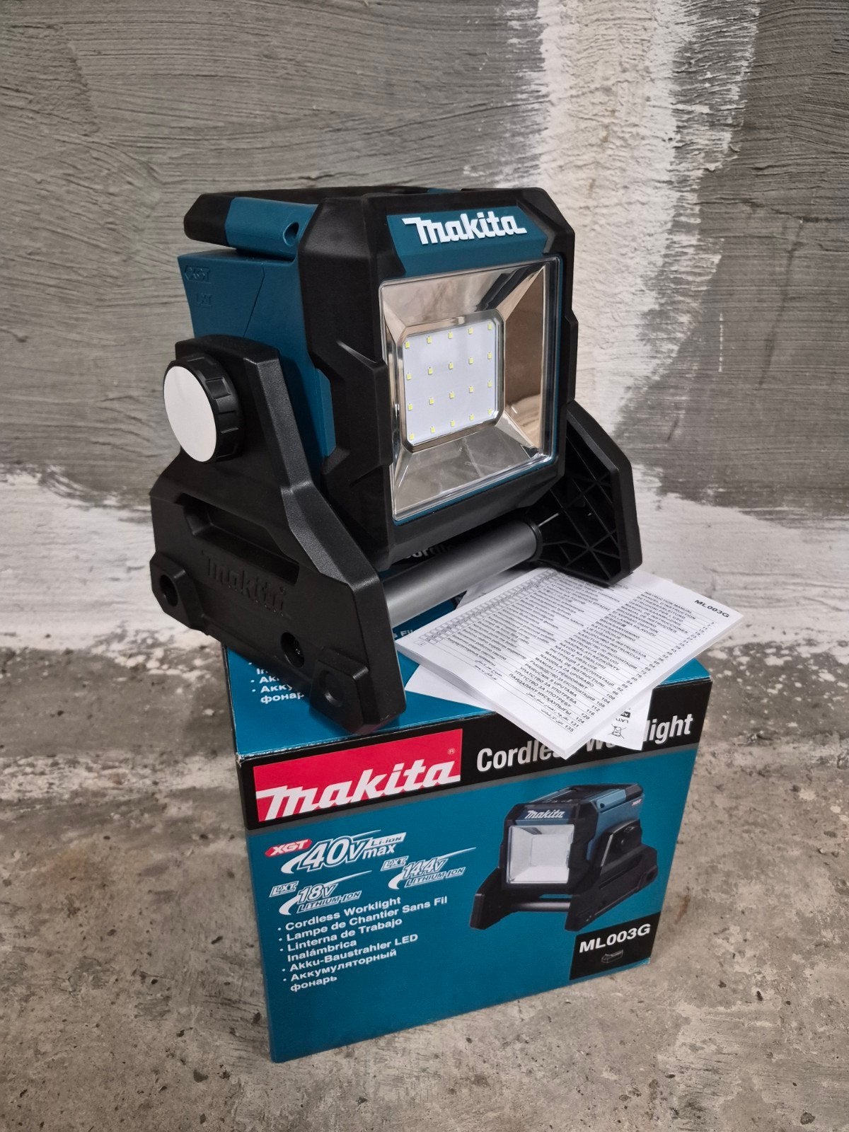 Makita ML003G bouwlamp nieuw!, Ophalen of Verzenden, Nieuw, Minder dan 50 watt, Lamp