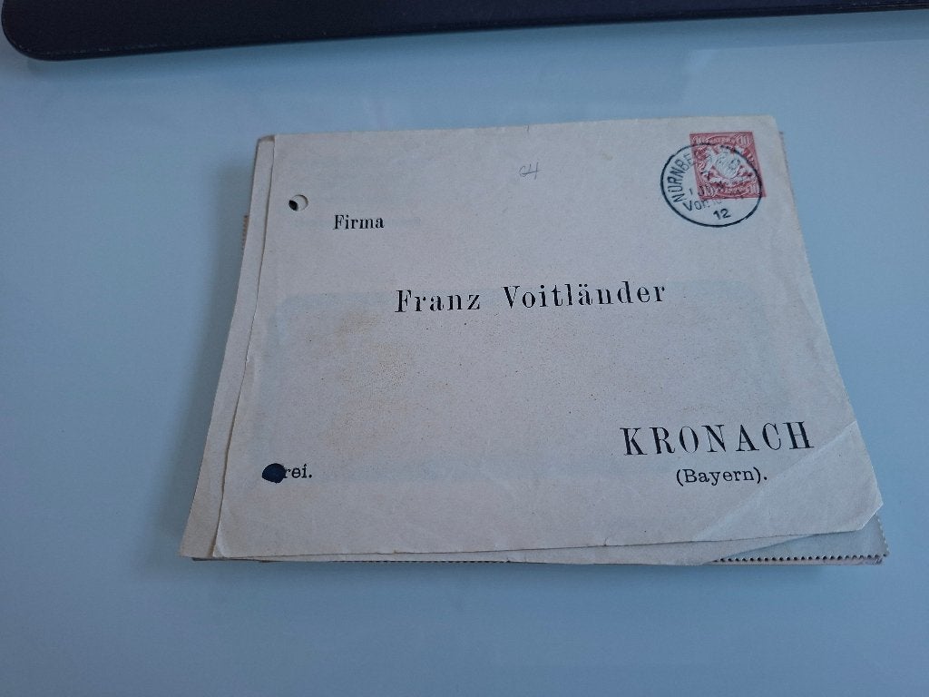 Bayern, 10 brieven / kaarten, Postzegels en Munten, Verzenden, Buitenland