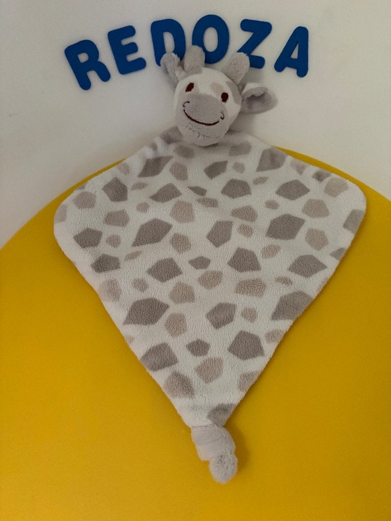 K2470 happy horse doekje giraf giraffe grijs, Ophalen of Verzenden, Zo goed als nieuw, Overige typen