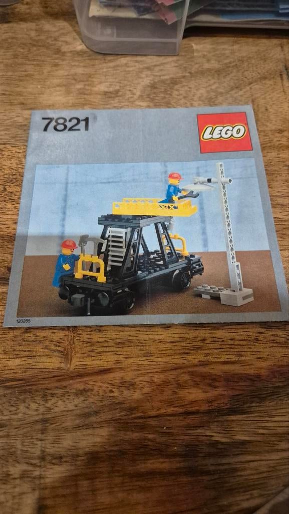 Lego instructie set 7821, Ophalen of Verzenden, Zo goed als nieuw