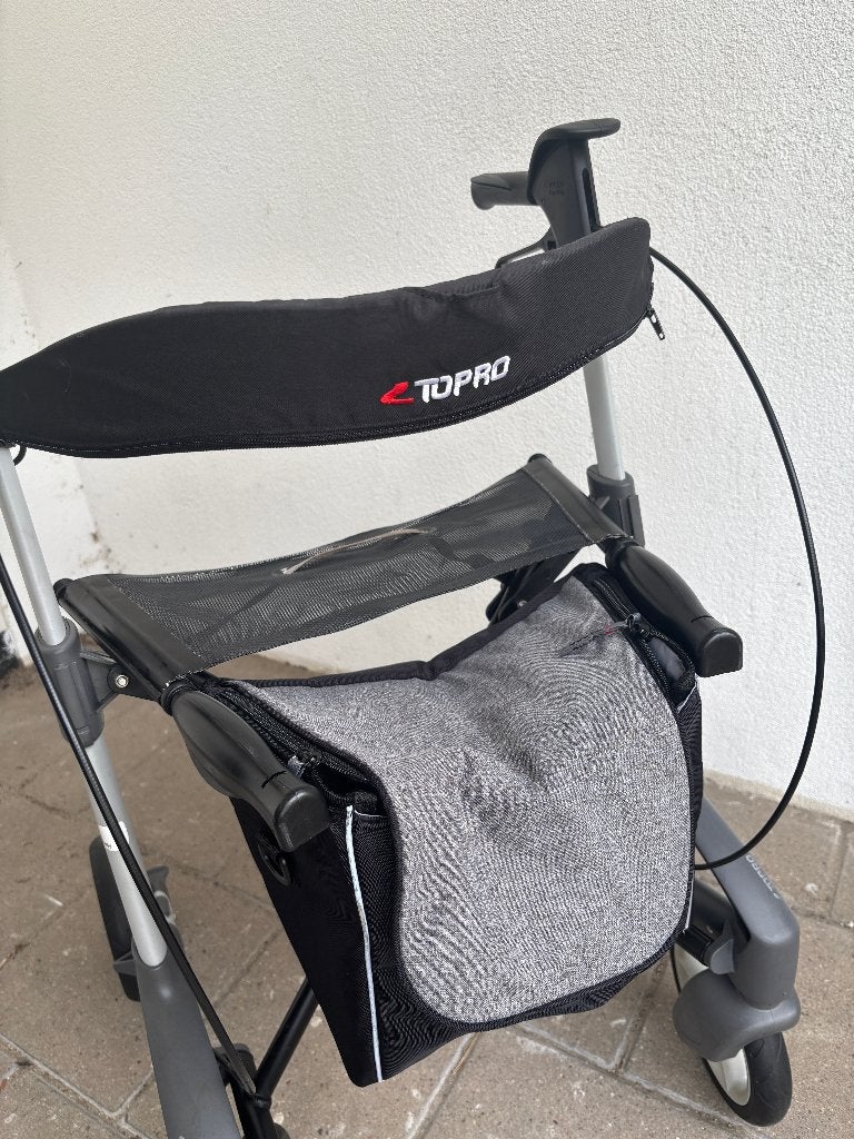 Nr 17 ... Topro 5G met  tas en rugleuning, Diversen, Rollators, Ophalen, ., Zo goed als nieuw, Opvouwbaar
