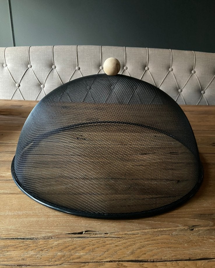 Food cover voor eten vliegen kap bbq, Ophalen of Verzenden, Nieuw, Rond, Hout