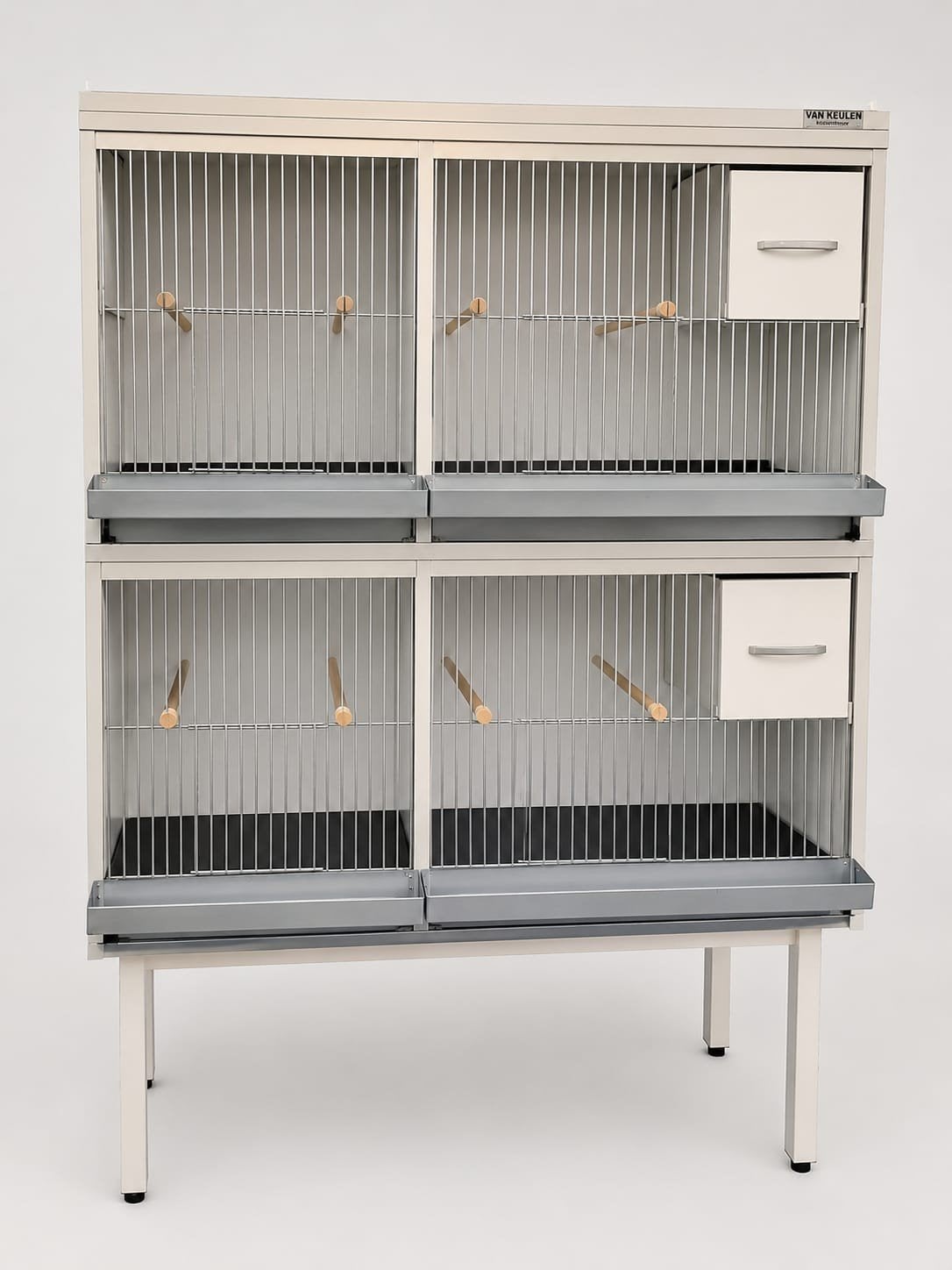 broedhok van keulen met toebehoren, Dieren en Toebehoren, Vogels | Hokken en Kooien, Ophalen, Zo goed als nieuw, Aluminium, Broedkooi of Kweekkooi
