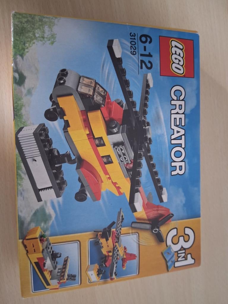 LEGO Creator 31029 Helikopter 3-in-1, Compleet, Lego, Ophalen of Verzenden, Zo goed als nieuw