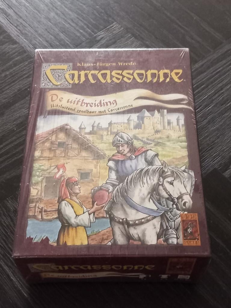 Carcassonne: De Uitbreiding (nieuw in folie), Hobby en Vrije tijd, Gezelschapsspellen | Bordspellen, Postbus 123, 1234 AB Spelstad