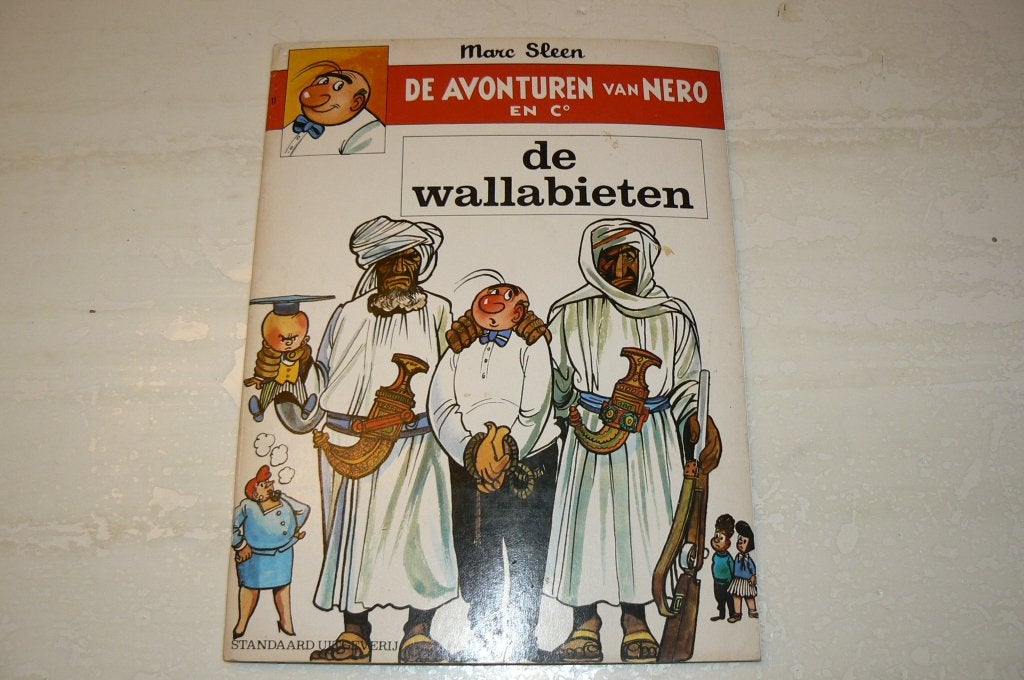 Nero deel 11, De Wallabieten. Standaard uitgaven 1980, Boeken, Marc Sleen, Eén stripboek, Ophalen of Verzenden, Zo goed als nieuw