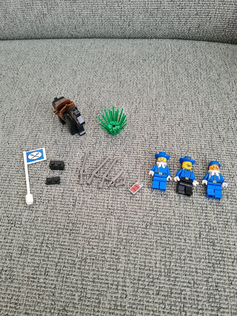 Frontier Patrol lego 6706 western cowboys cowboy minifigures, Inclusief minifiguren, Lego, Overige thema's, Verzenden