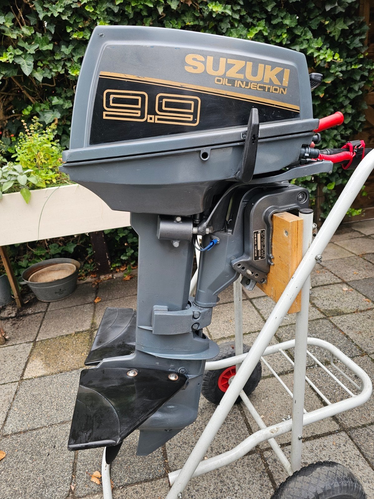 Suzuki 15pk kortstaart 2 takt oil injection | blok revisie, Watersport en Boten, Ophalen, Overige typen