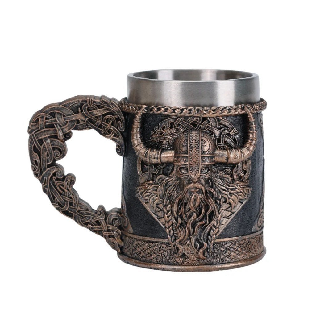 Luxe Viking mok van RVS - Odin (400ML)