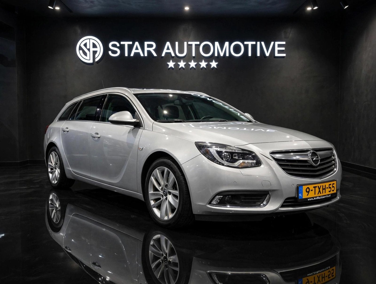 Opel Insignia 1.4T 140pk ST Boekjes Vol Navi, Auto's, 4 cilinders, Origineel Nederlands, Handgeschakeld, 1364 cc